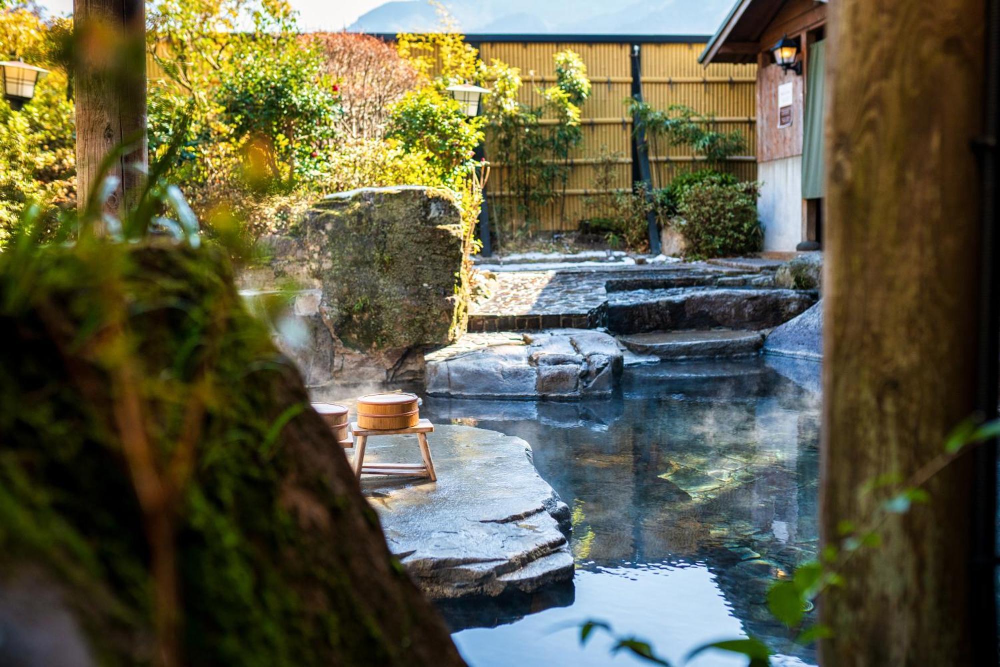 Pension Yufuin Esterno foto